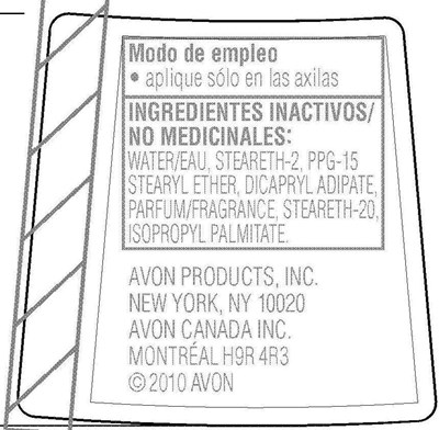 Image Of Back Label (Fad Roll Onback5)